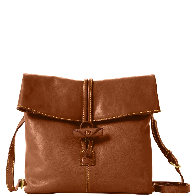 Dooney & Bourke Florentine Medium Toggle Crossbody Bag - Chestnut Brown