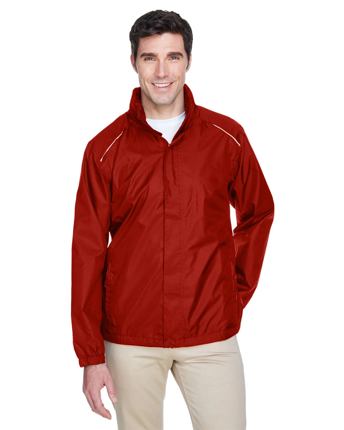 CORE 365 Men's Climate Seam-Sealed Lightweight Variegated Ripstop Jacket view 3