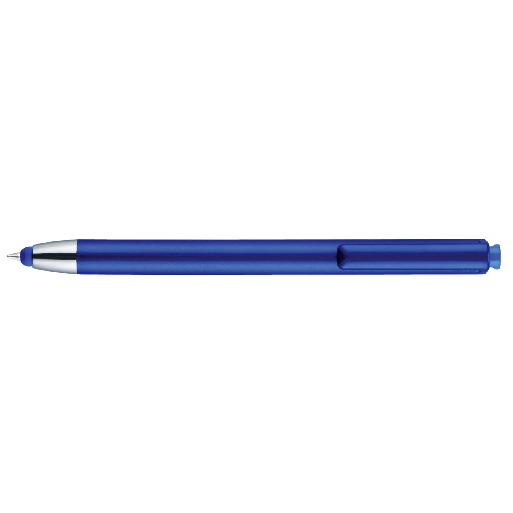 Blue/Silver Blank Front View