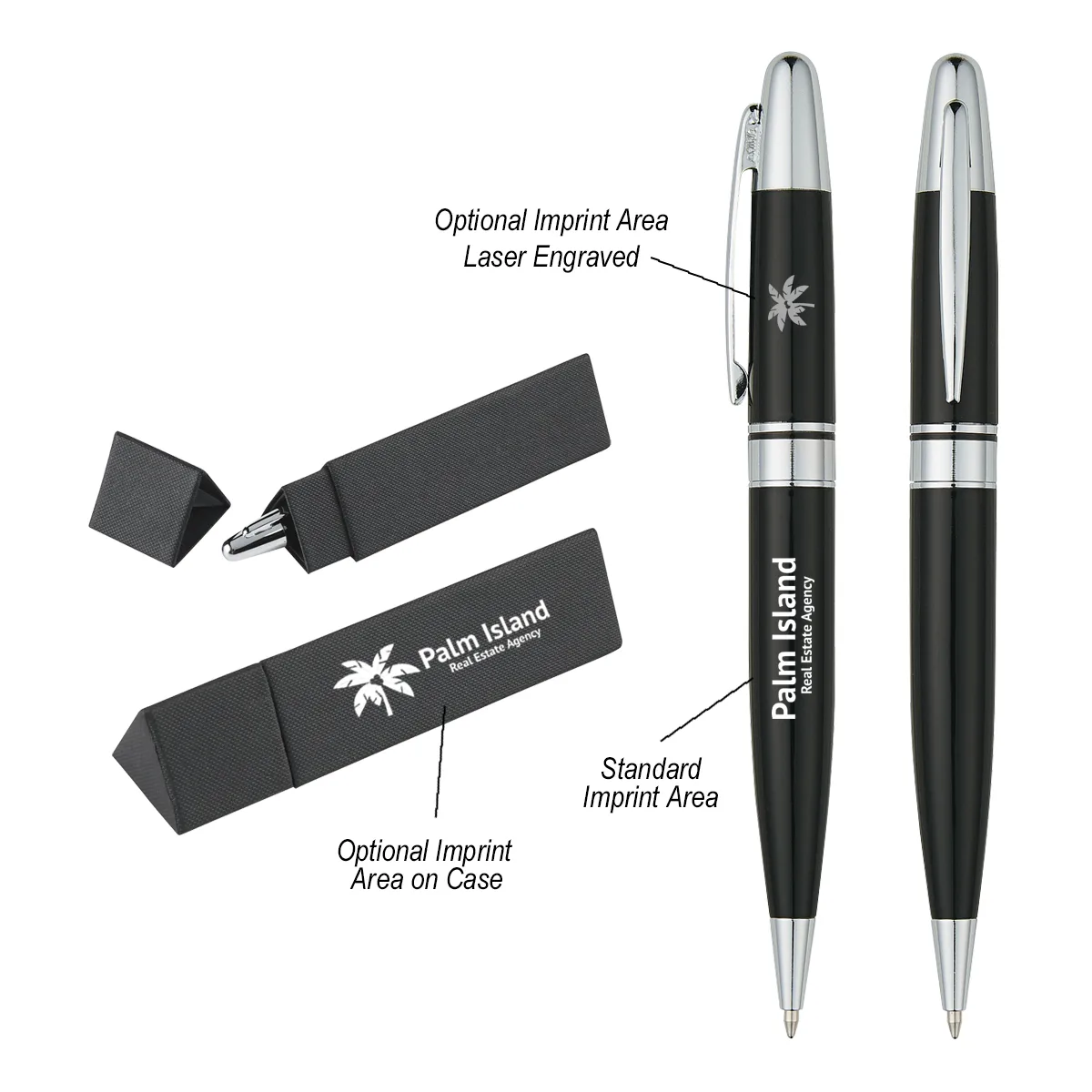 Elite Executive Pen In Case view 2