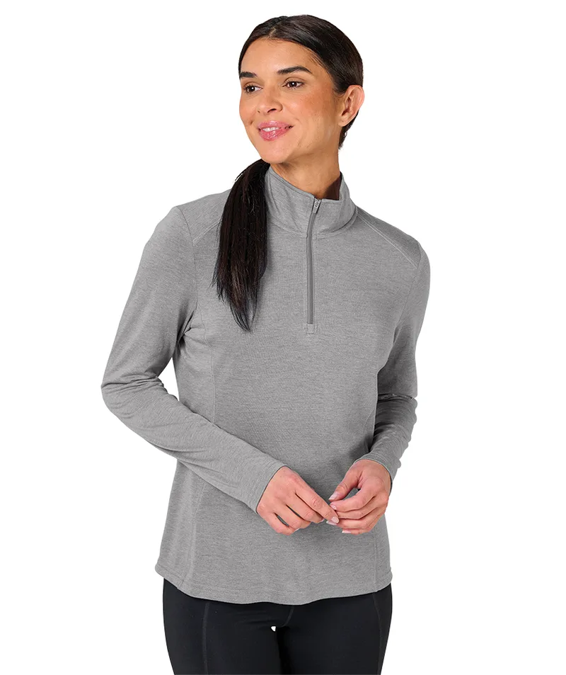 Women's Vista Tri-Blend Quarter Zip