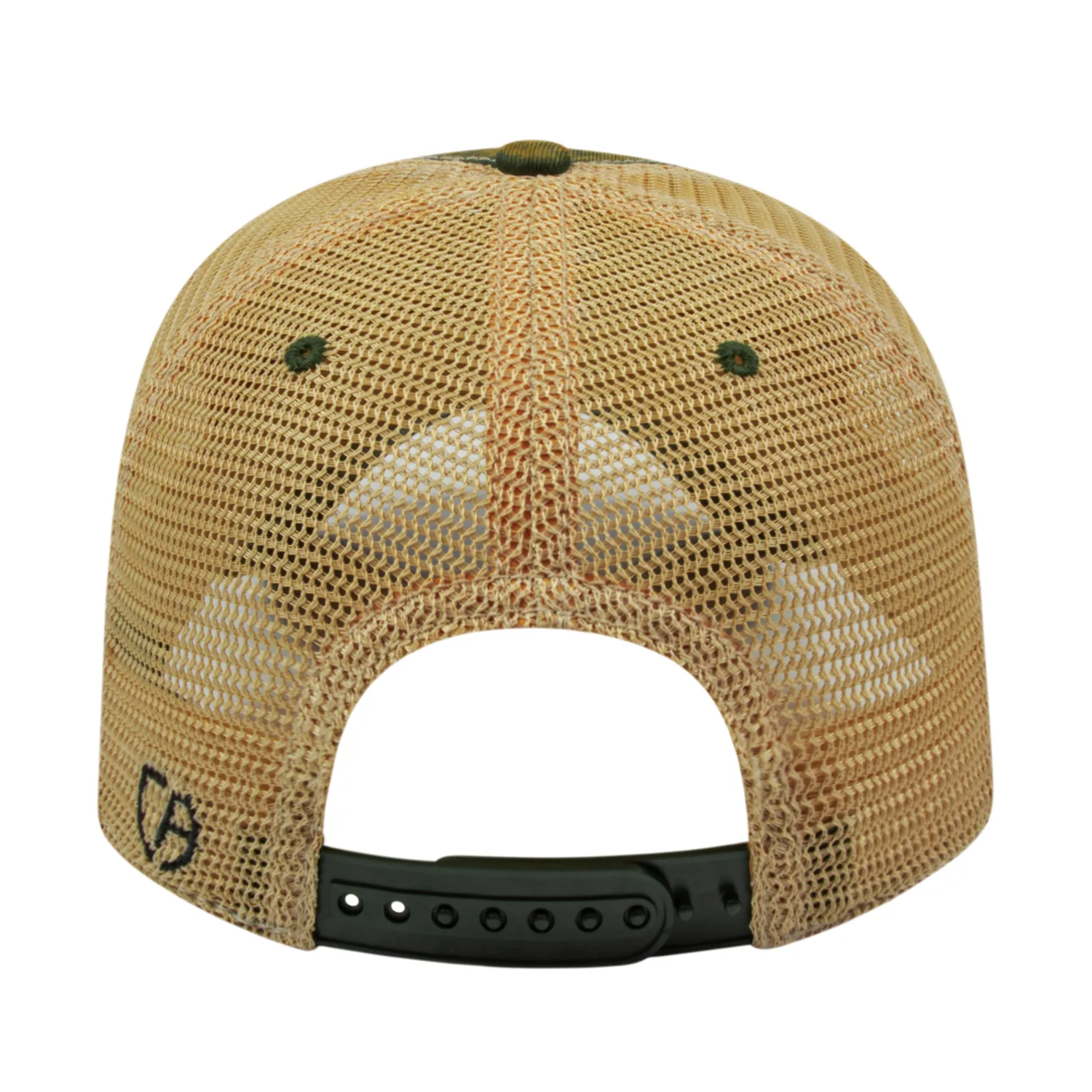 Green/Khaki Tan Blank Back