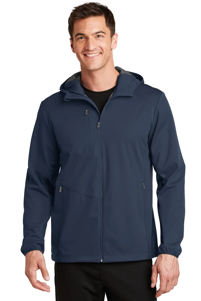 Port Authority® Active Hooded Soft Shell Jacket.