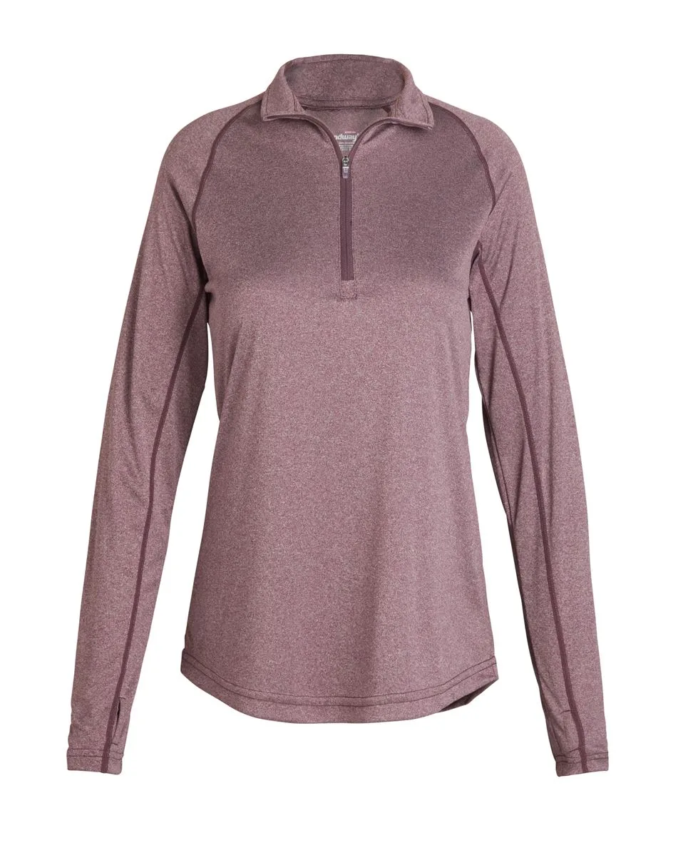 Ladies' Apex ActiveDry® Heathered Baselayer view 2