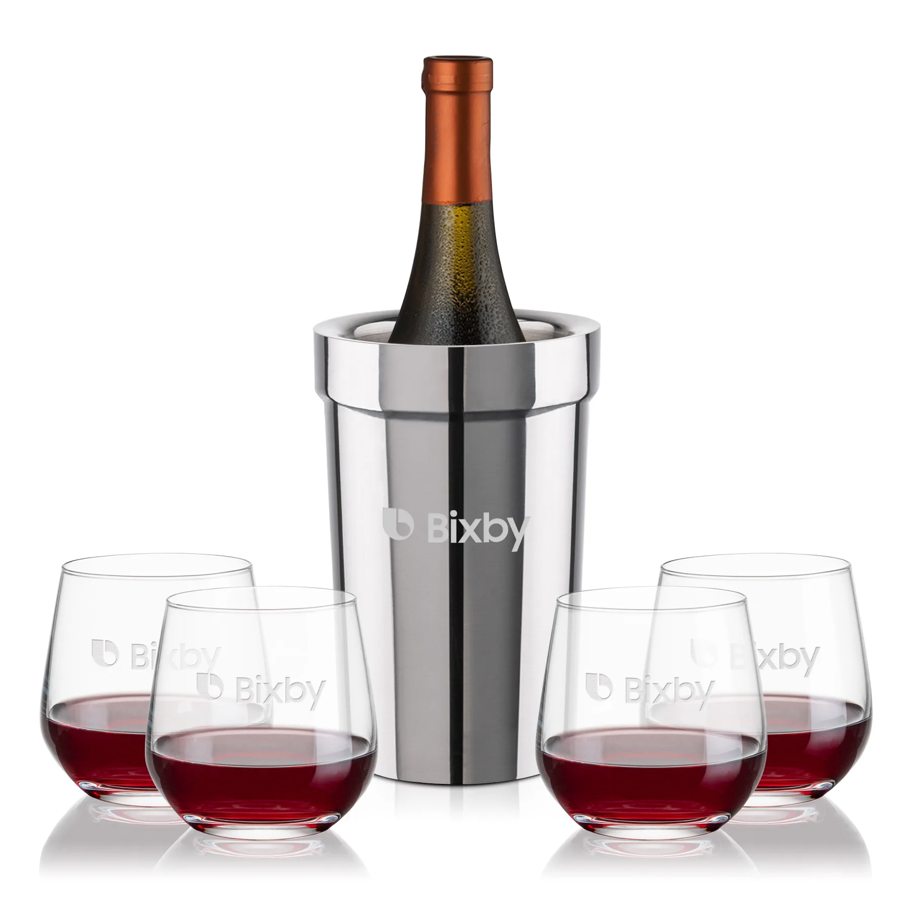 Milano Cooler Set, Laser Engraving, Set of 5