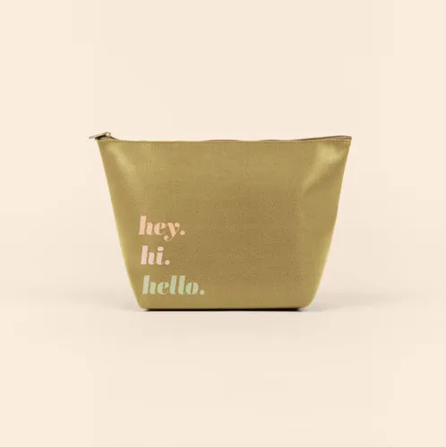 Vegan Leather Tweedle Dum Pouch view 2
