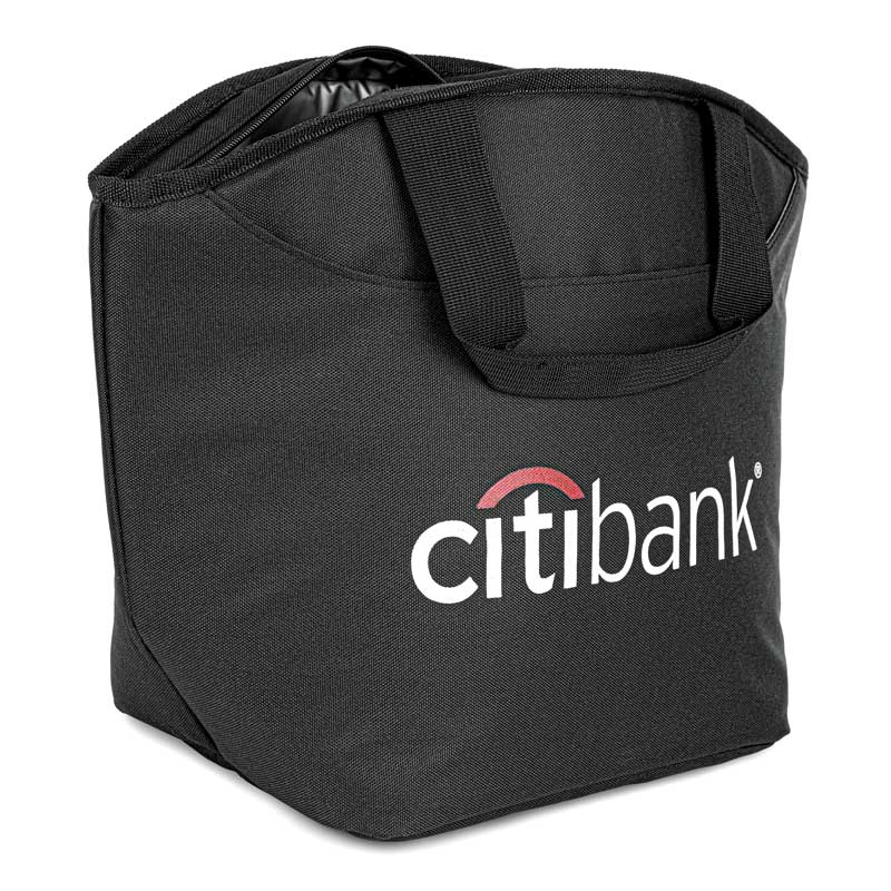 Black Logo Front Angle View