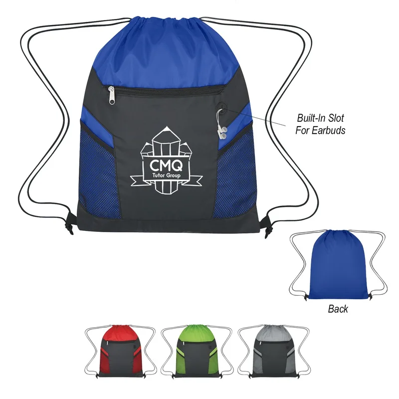 Ripstop Drawstring Bag view 2