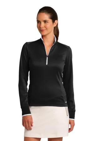 Nike Women's Dri-FIT 1/2-Zip Cover-Up. view 4