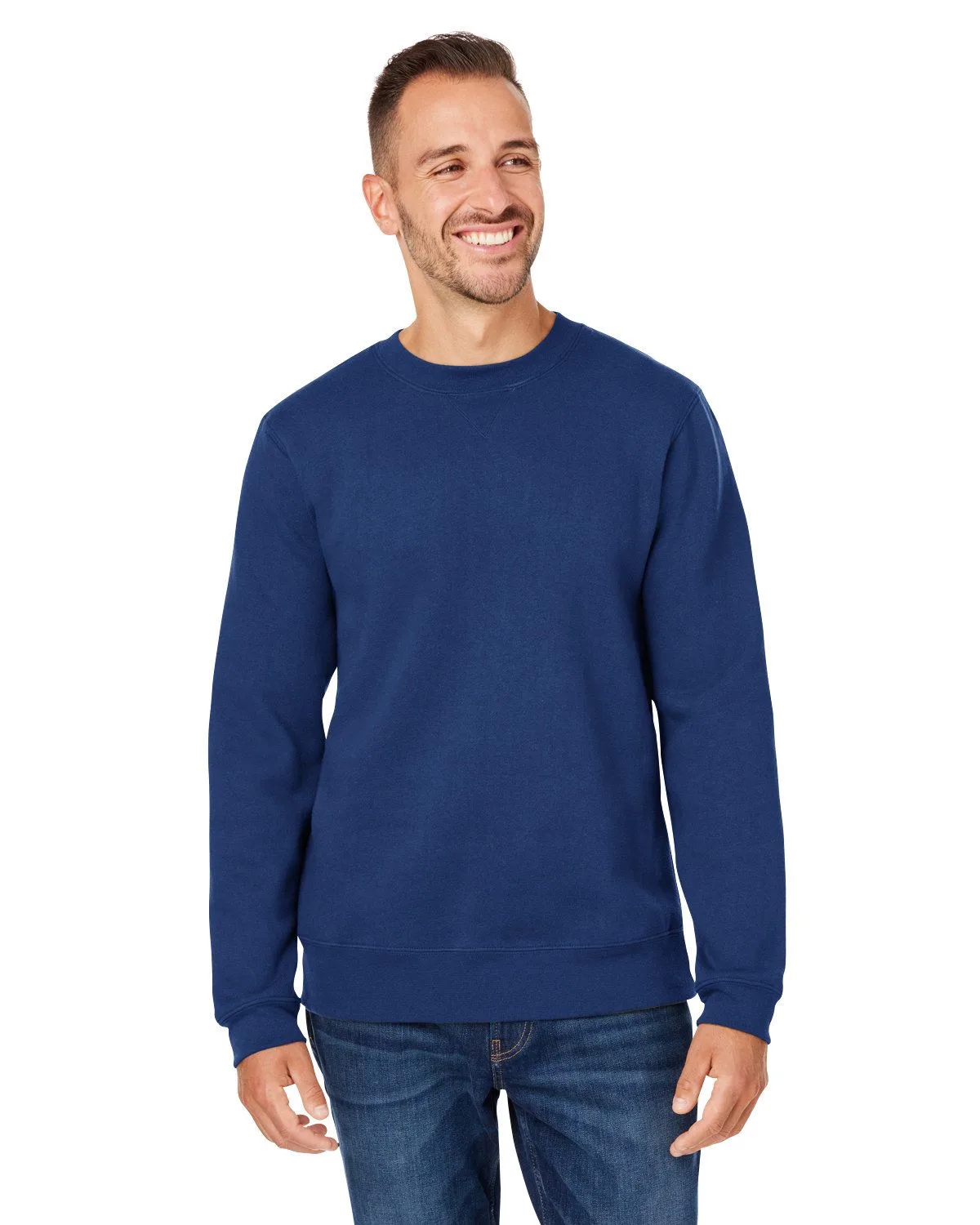 J. America® Unisex Premium Fleece Crewneck Sweatshirt