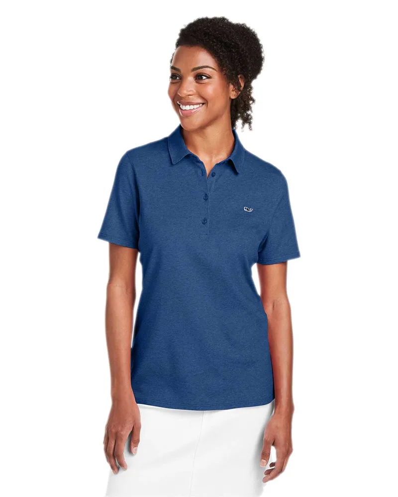 Vineyard Vines® Women's Edgartown Pique Short Sleeve Polo Shirt