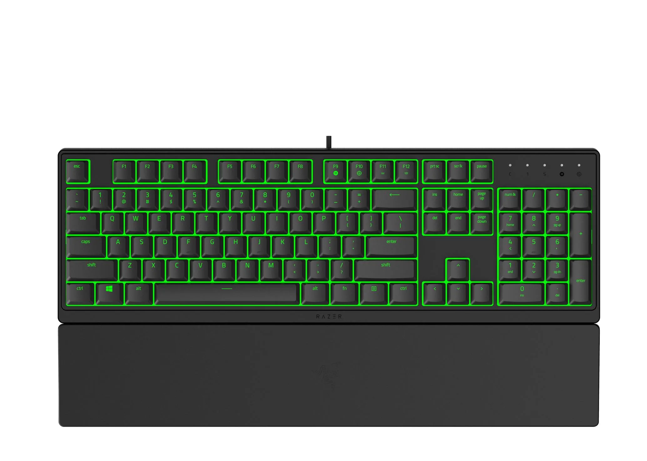 Razer Ornata V3 X Full-Size Wired Membrane Gaming Keyboard With Chroma Rgb Backlighting