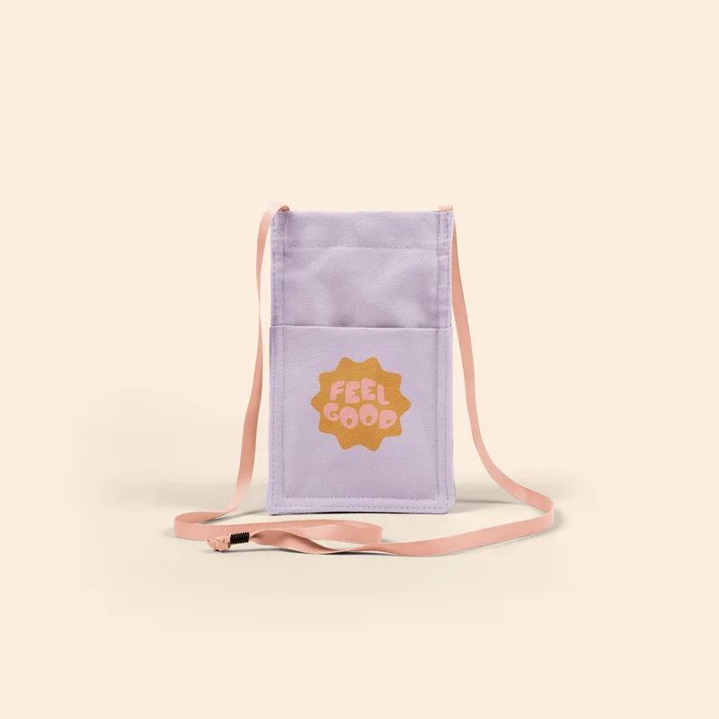 Colored Canvas Phone Sling