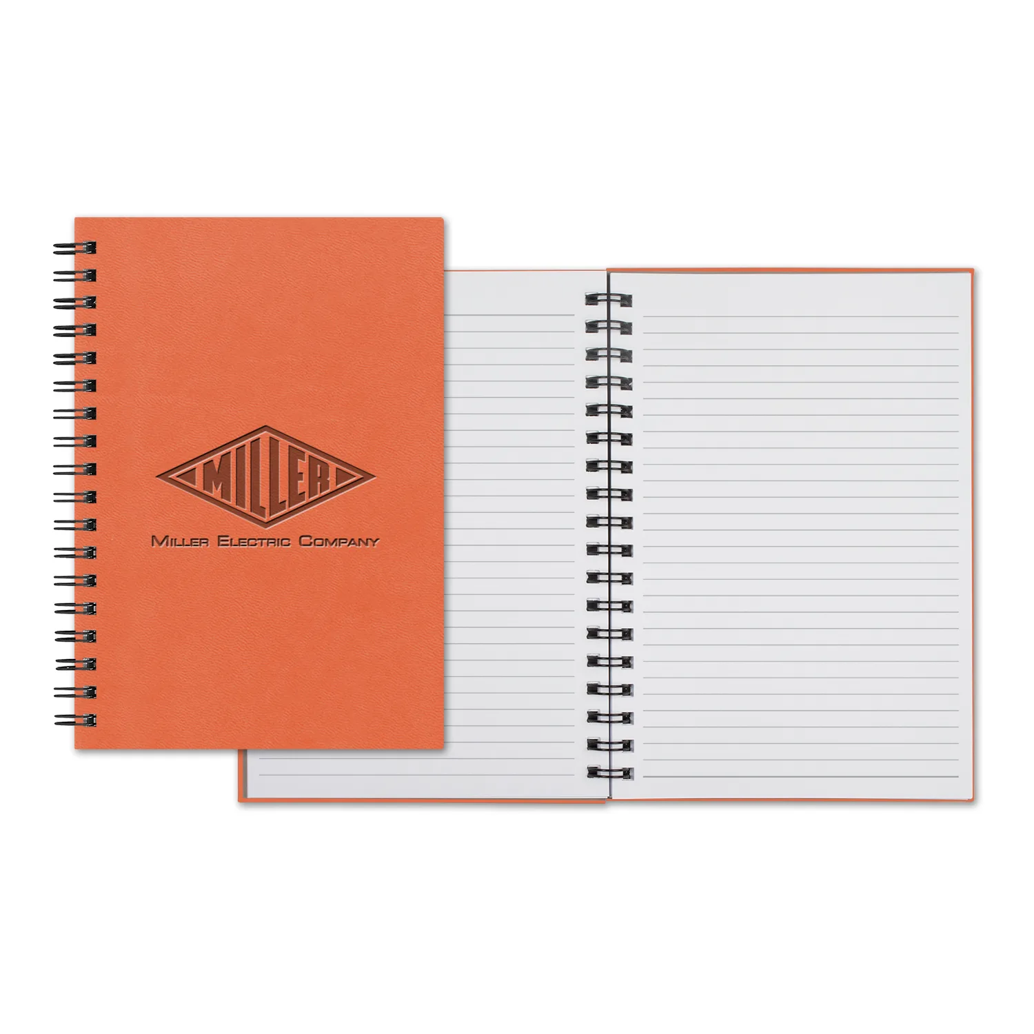 Castelli WireO Tucson Grande White Lined Pg Journal view 3