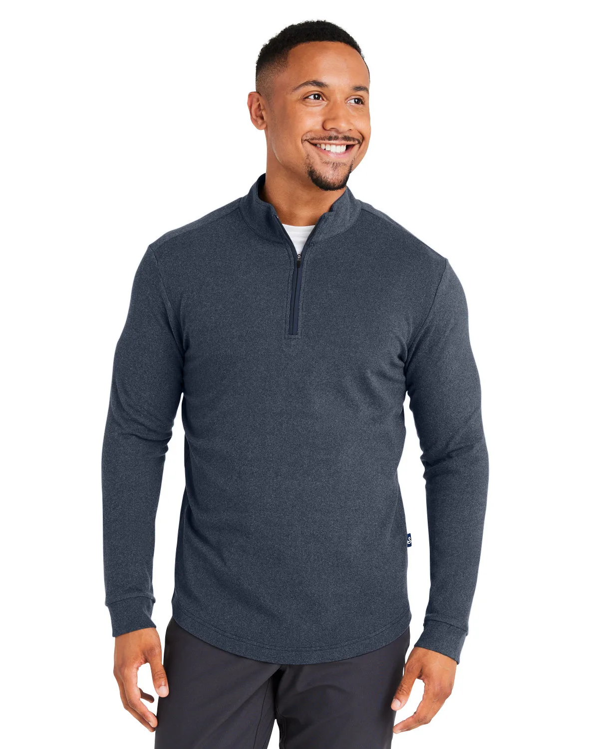 SWANNIES GOLF APPAREL Men's Emery Quarter-Zip view 2