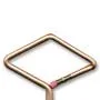 Diamond Horizontal Bentcil, Bent #2 Pencil