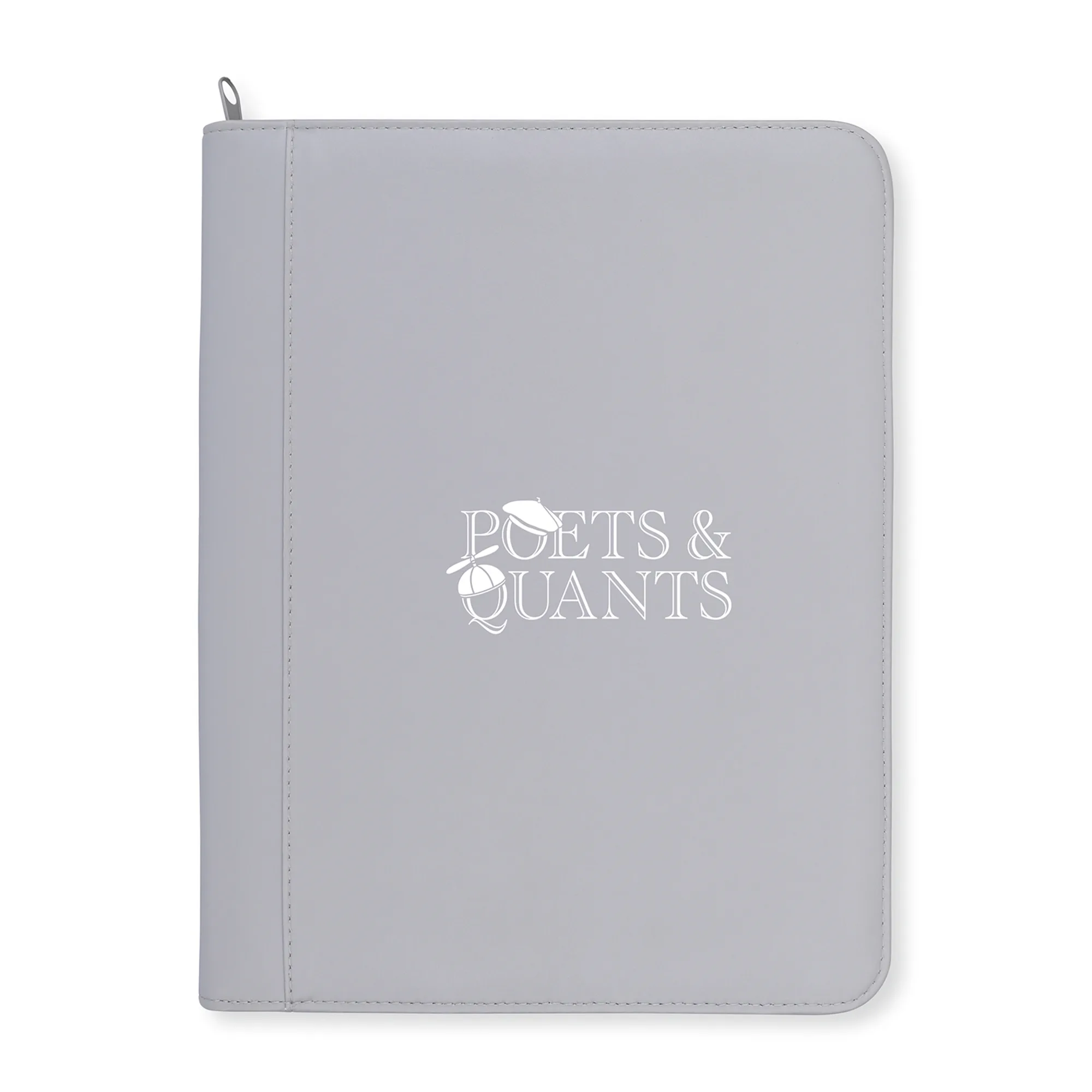 Morgan Executive Zippered Padfolio - Greystone