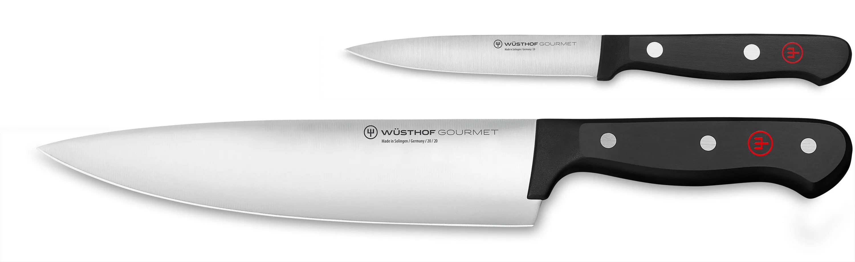 Wusthof 2Pc Gourmet Chef's Knife Set