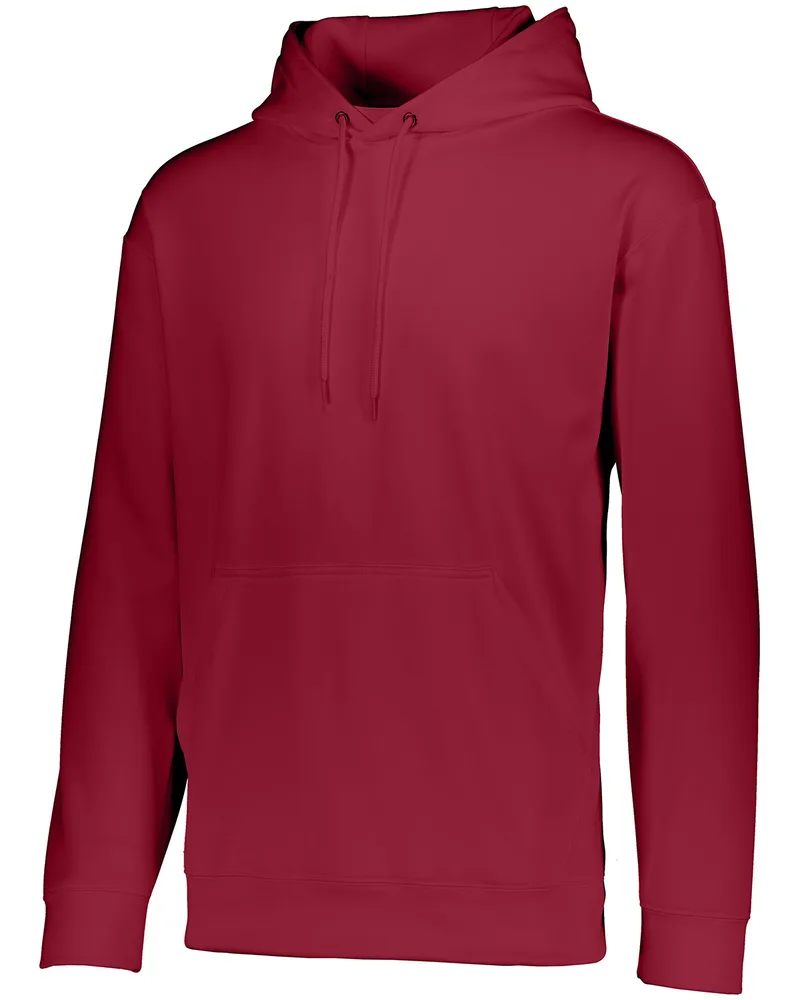 Augusta Adult Wicking Fleece Hooded Sweatshirt view 3