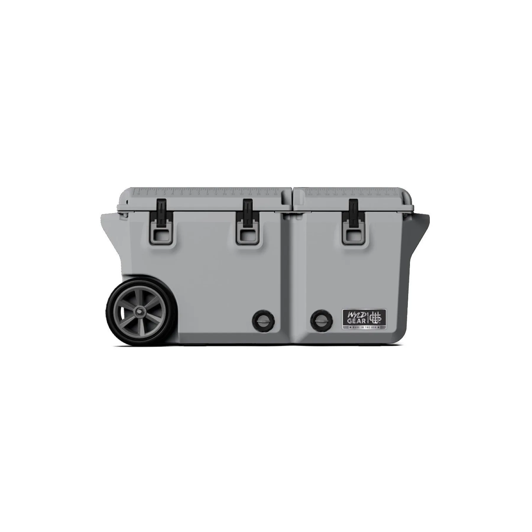 65 QT Wyld Gear® Divided Wheeled Hard Cooler Ice Chest (40" x 19") view 4