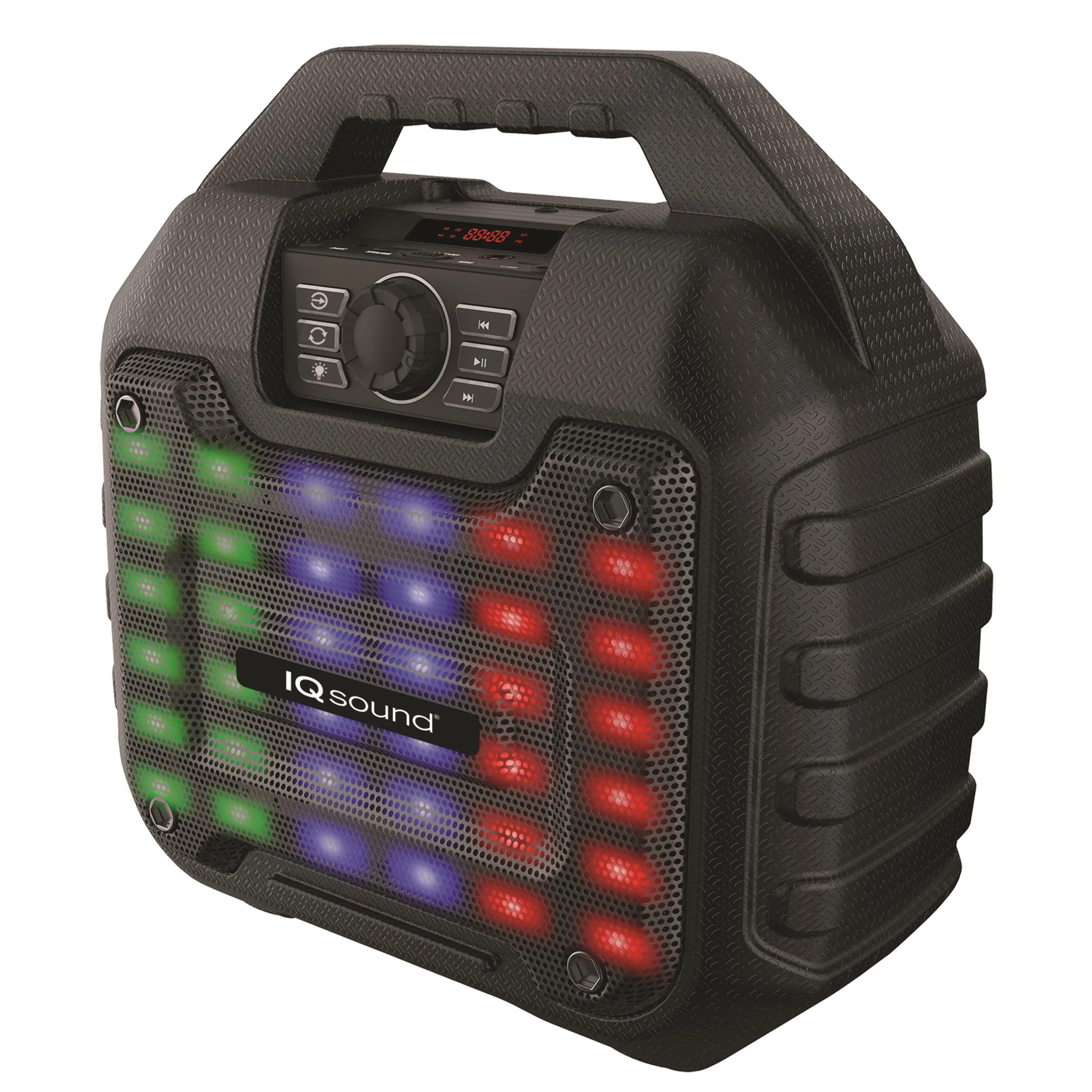 Supersonic® Portable Bluetooth® PA Karaoke Speaker w/LED Lights