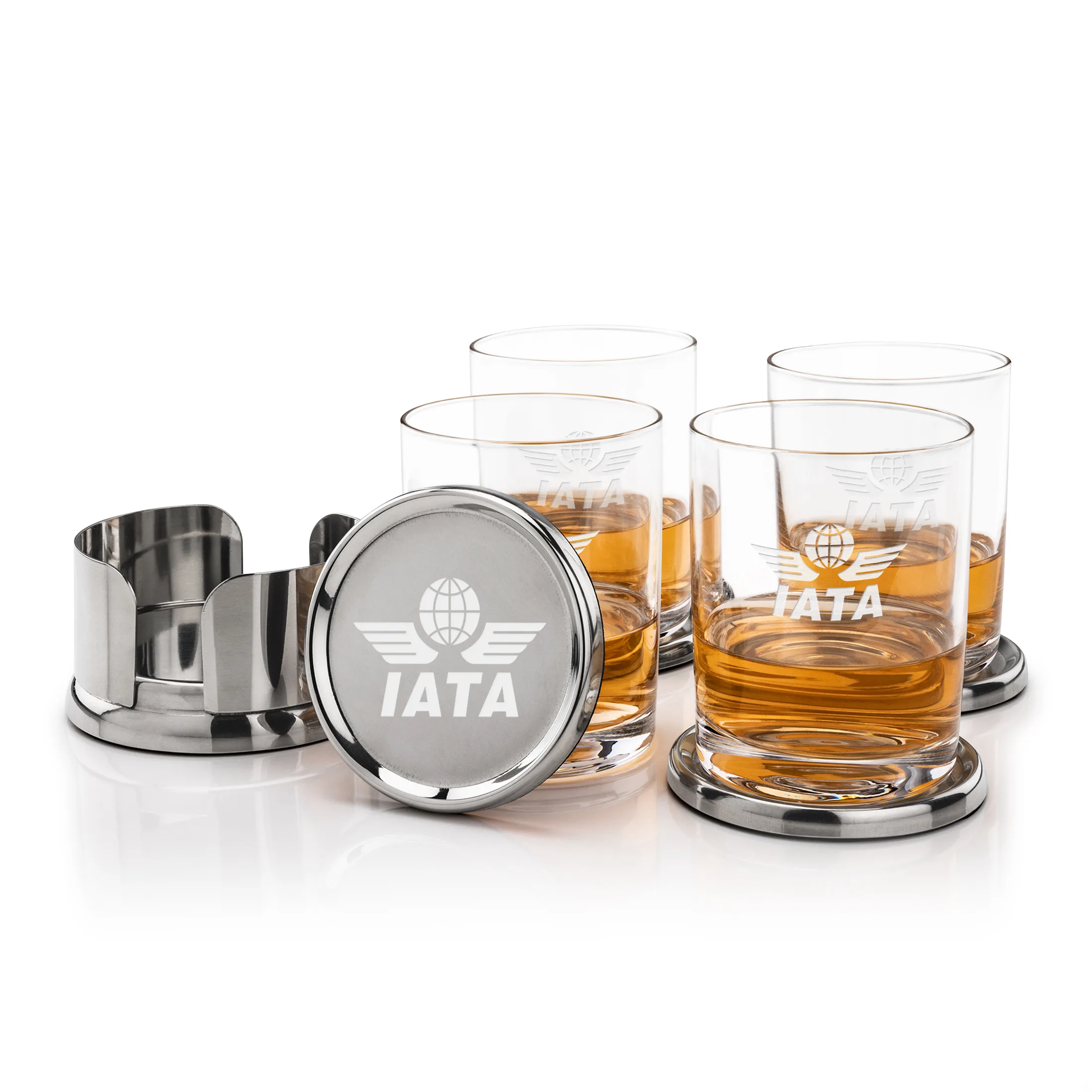 Baldoni Coaster Set, Laser Engraving