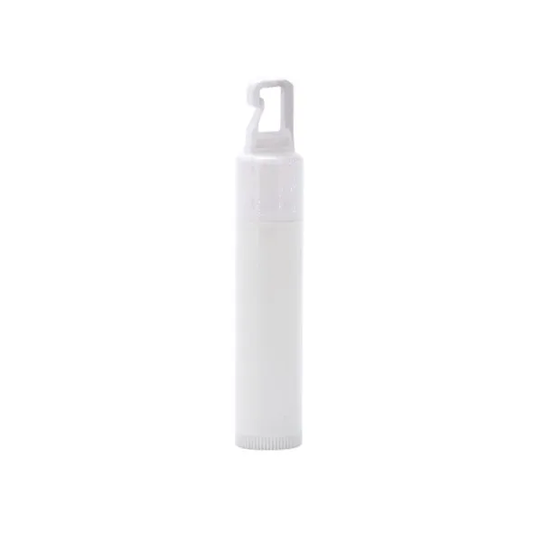 SPF 15 Lip Balm in White Tube with Hook Cap view 3