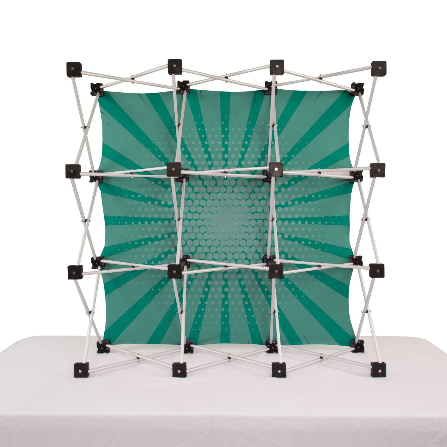 Micro GeoMetrix 9-Quad Back Wall Panel