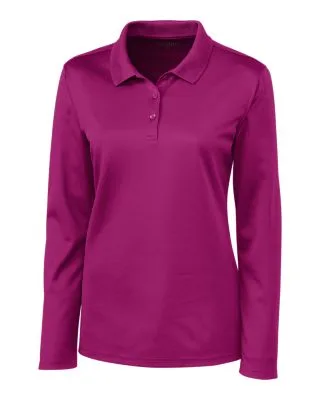Clique Spin Eco Performance Pique Long Sleeve Womens Polo view 4