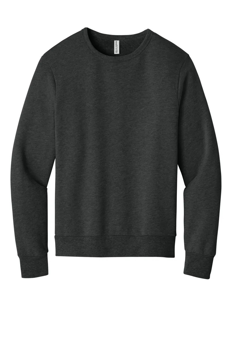 BELLA+CANVAS® Unisex Sponge Fleece Classic Crewneck Sweatshirt view 3