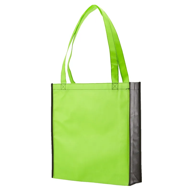 Two-Tone Non-Woven Convention Tote Bag view 6