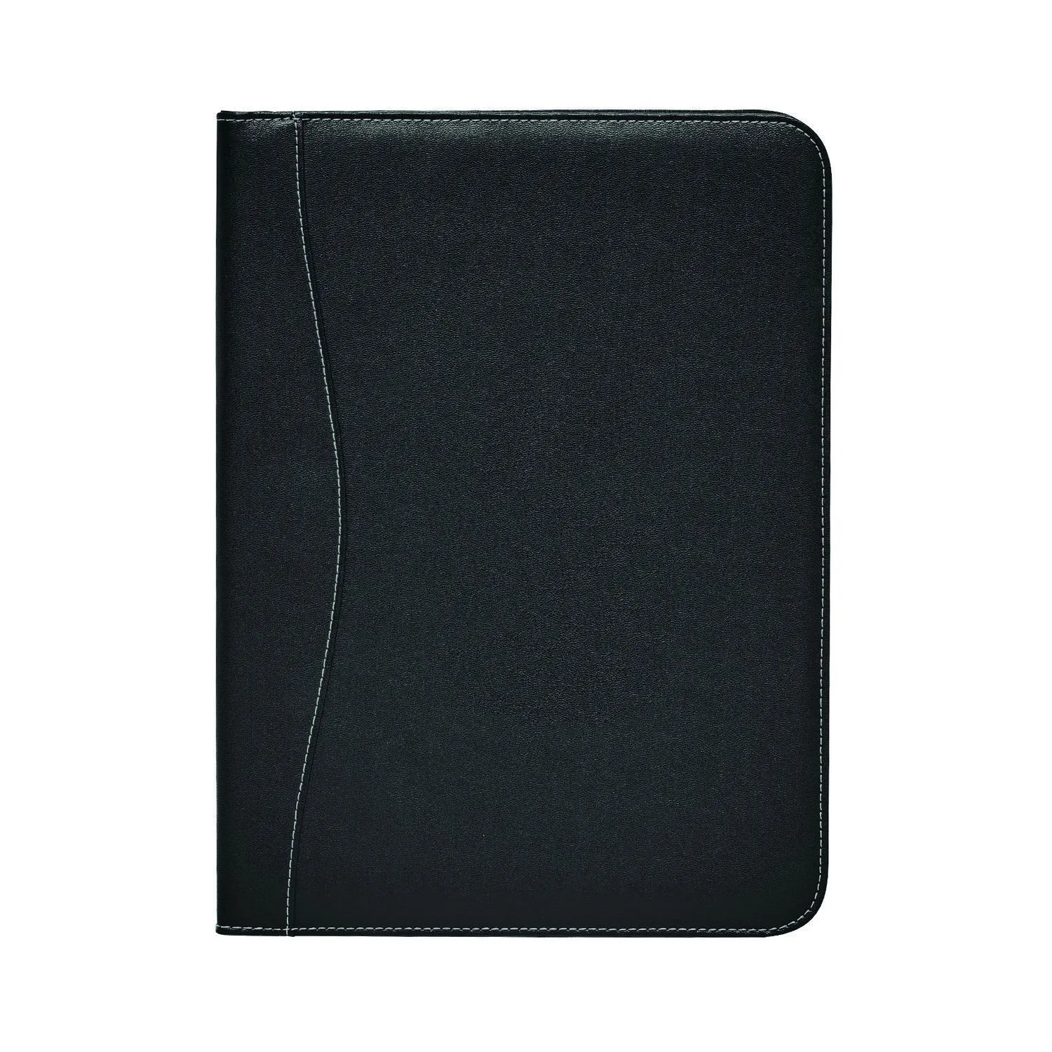 Executive Stitched PVC Standard Size Padfolio view 2