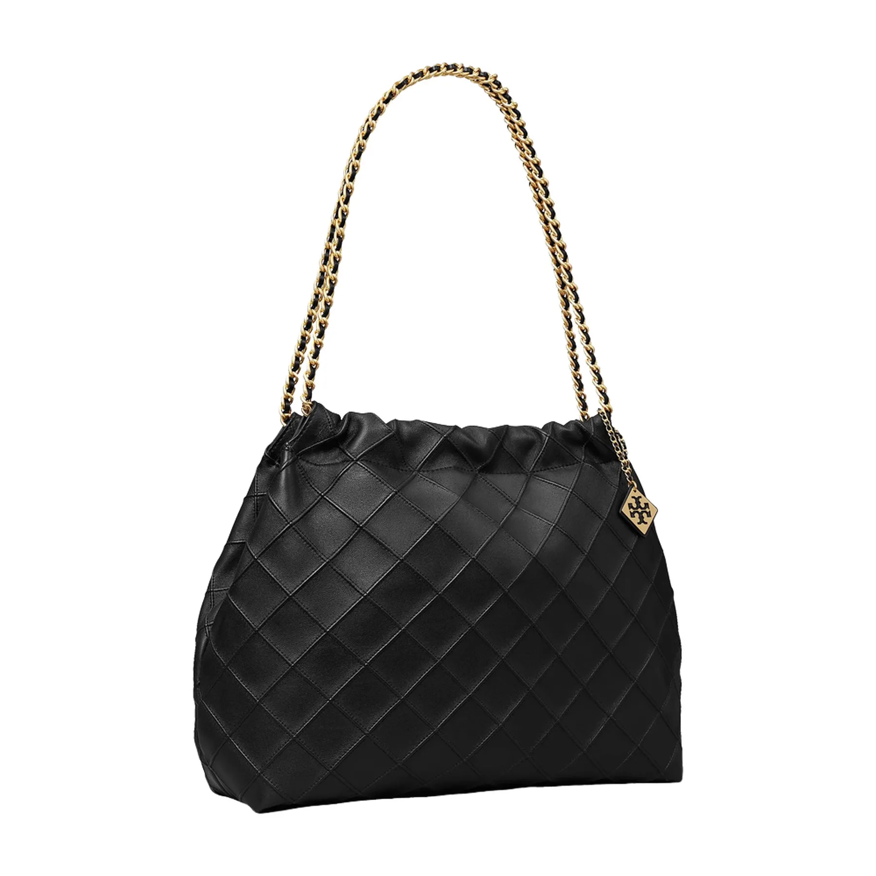 Tory Burch Fleming Soft Hobo Bag - Black