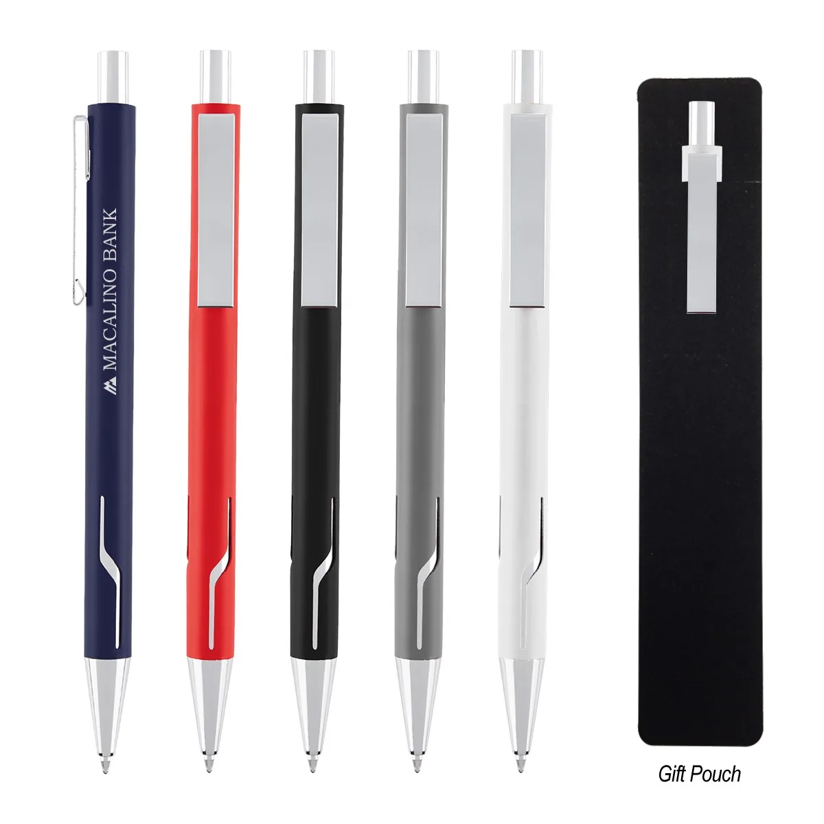 Dalton Recycled Aluminum Pen view 2