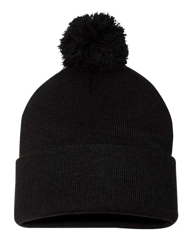 Sportsman™ 12" Pom-Pom Cuffed Beanie