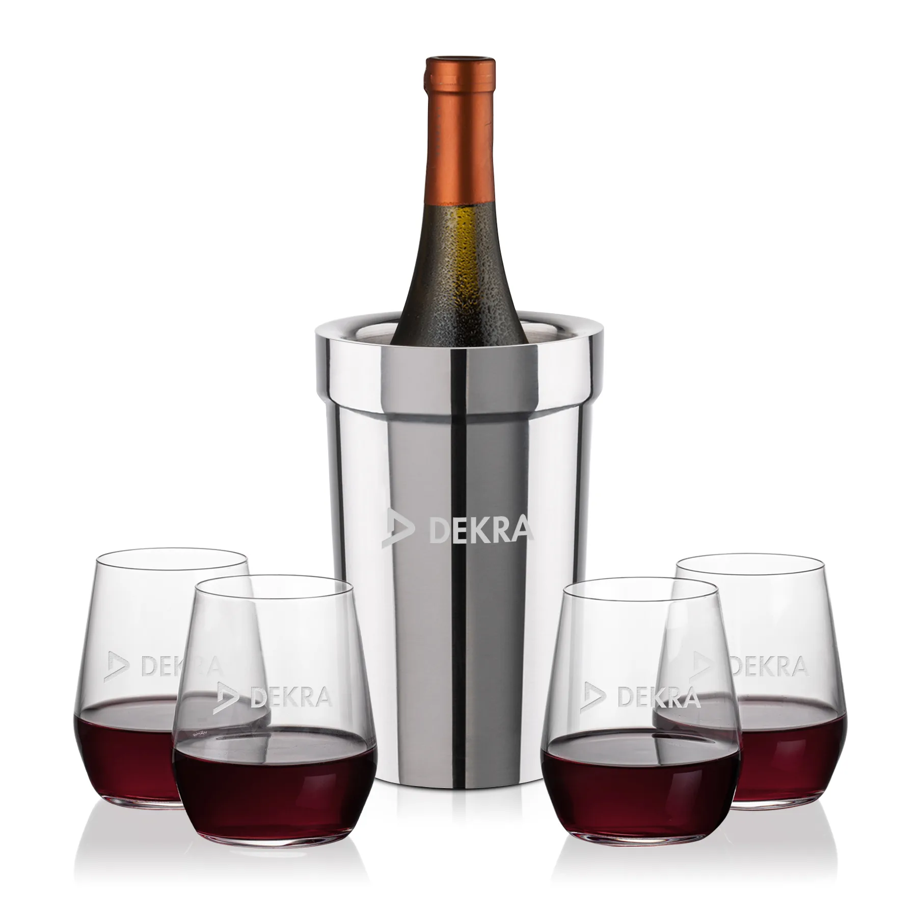 Wine Cooler Stemless Set, Germain Set, Set of 5