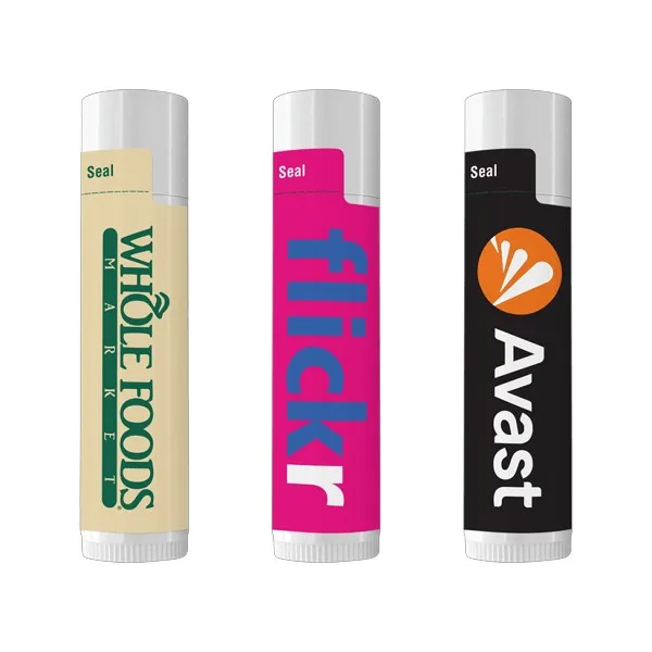 Natural Lip Moisturizer with Organic Ingredients in White Tube