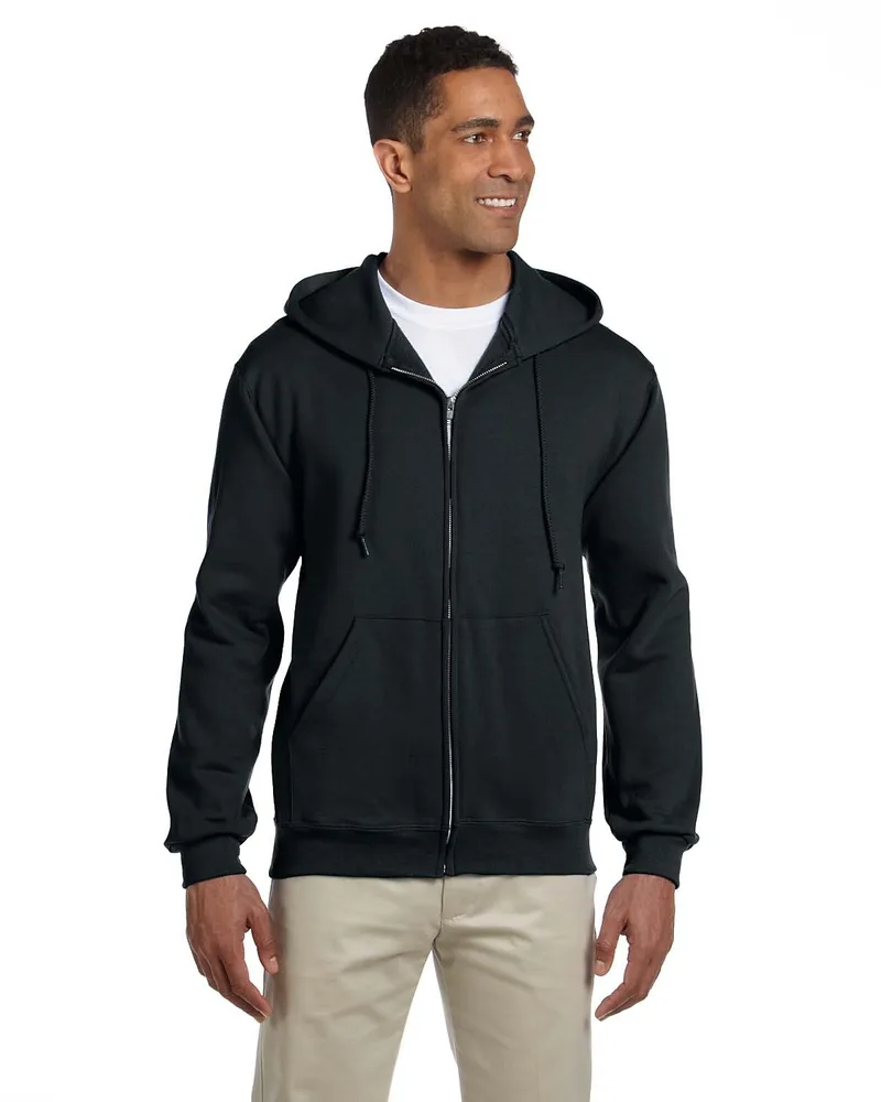 Jerzees Adult Super Sweats® NuBlend® Fleece Full-Zip Hooded Sweatshirt