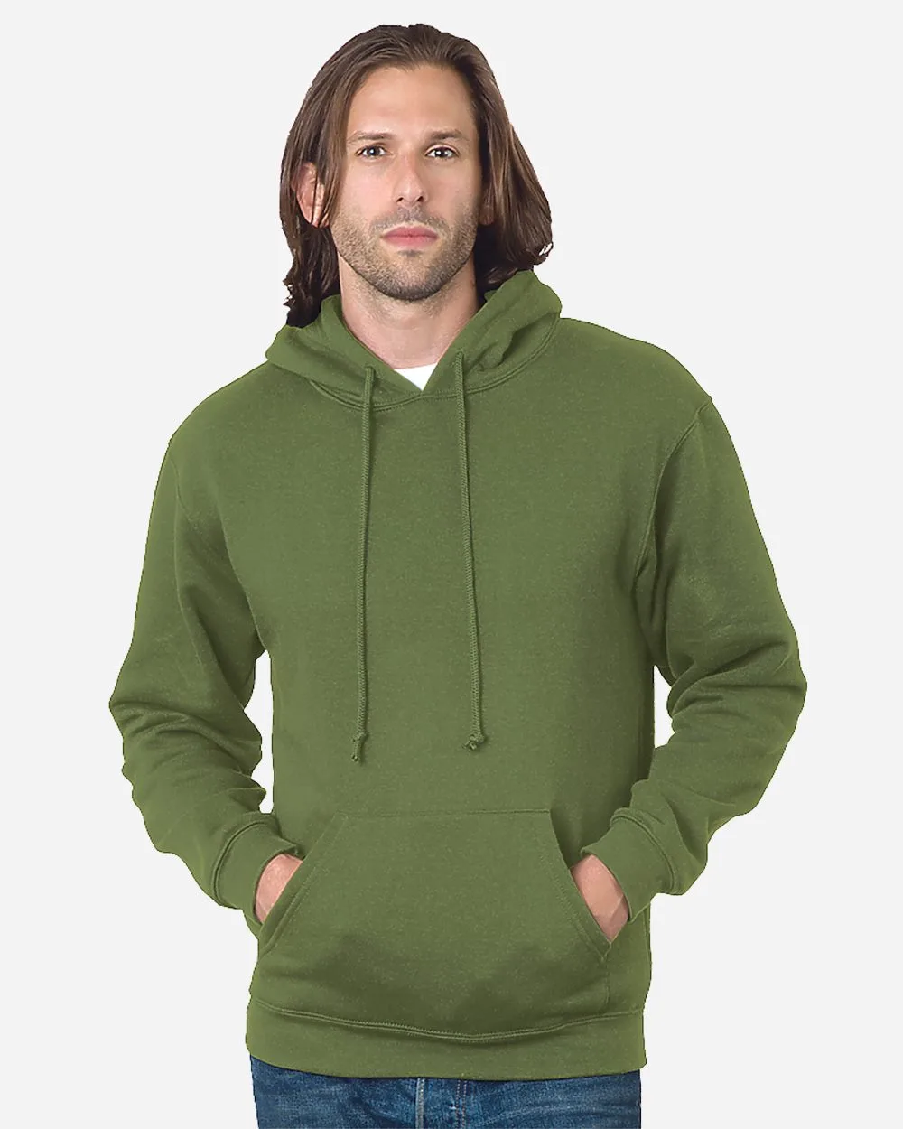 Bayside® USA-Made Hooded Sweatshirt view 2