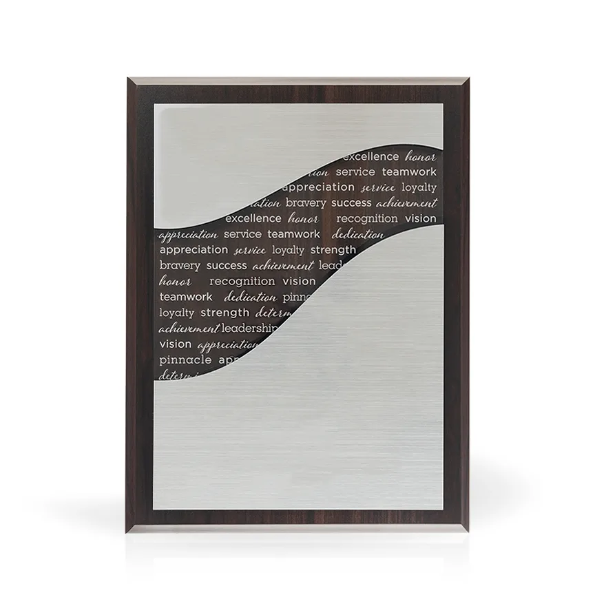 Crestwood Wood & Acrylic Plaque, 9" x 12" view 2