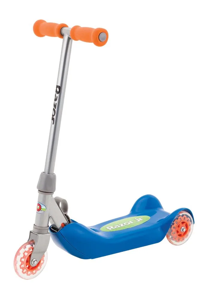 Razor USA Razor Jr. Folding Kiddie Kick Scooter - Blue (Bb)