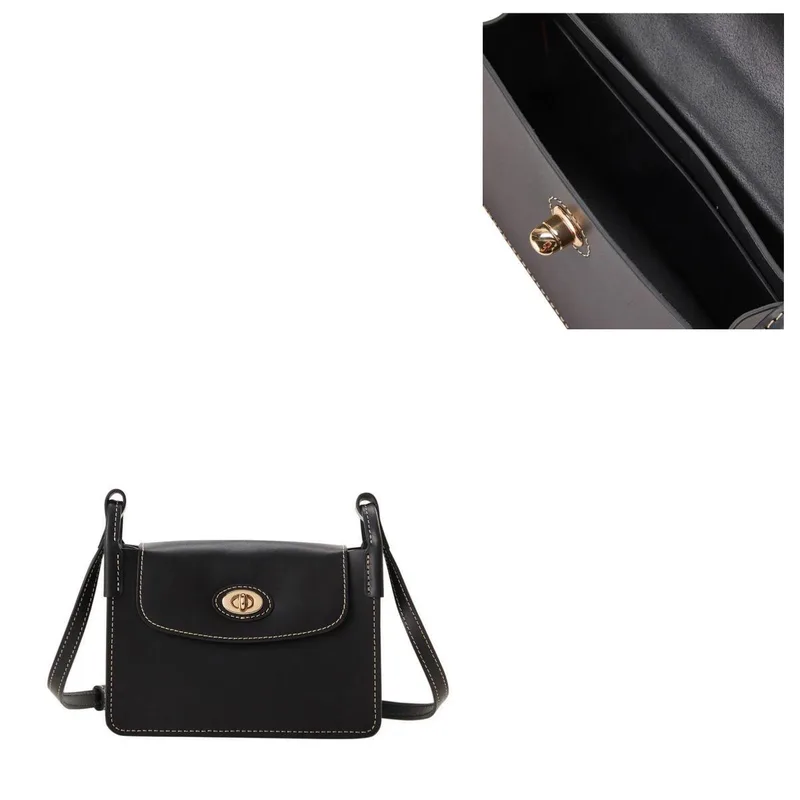 Dooney & Bourke Black Sweety Leather Pinky Bag