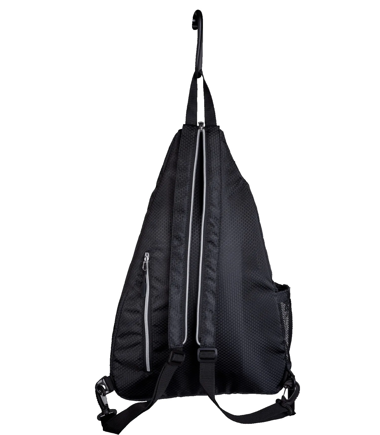 Black Back View