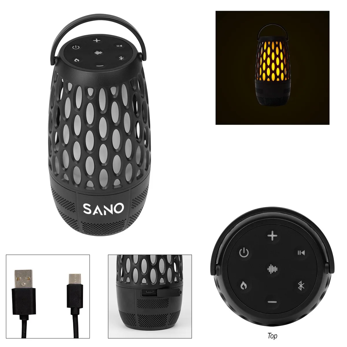 Flame Lantern Speaker view 2