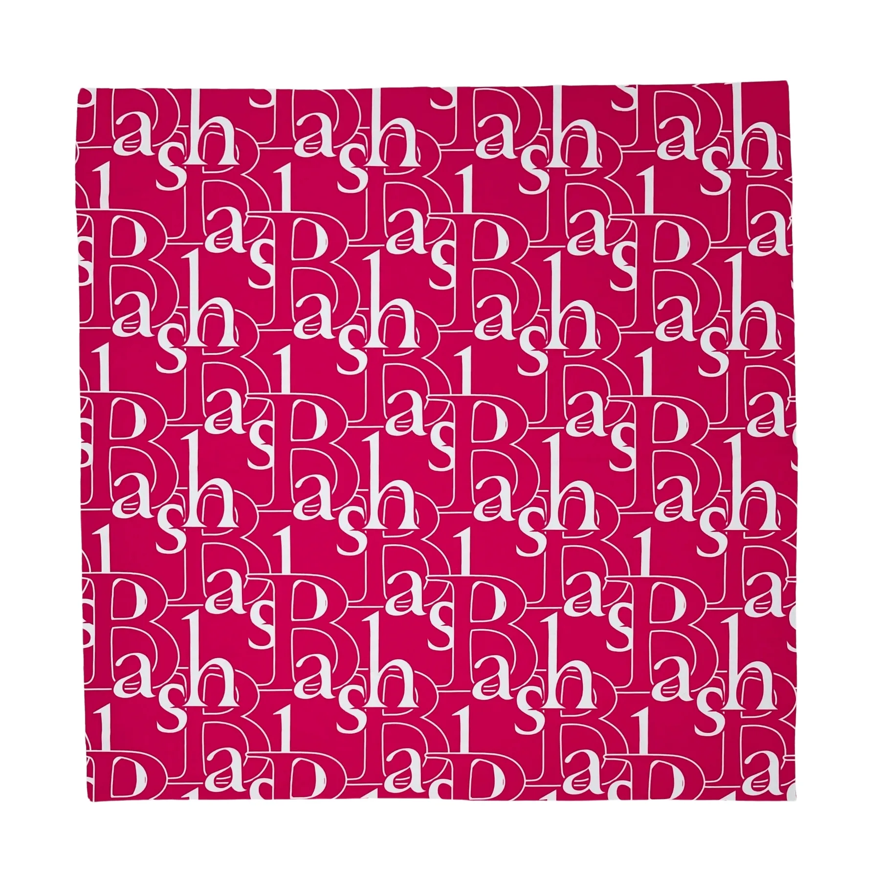 Dye Sublimated Hemmed Bandanna (27"x27") New Size