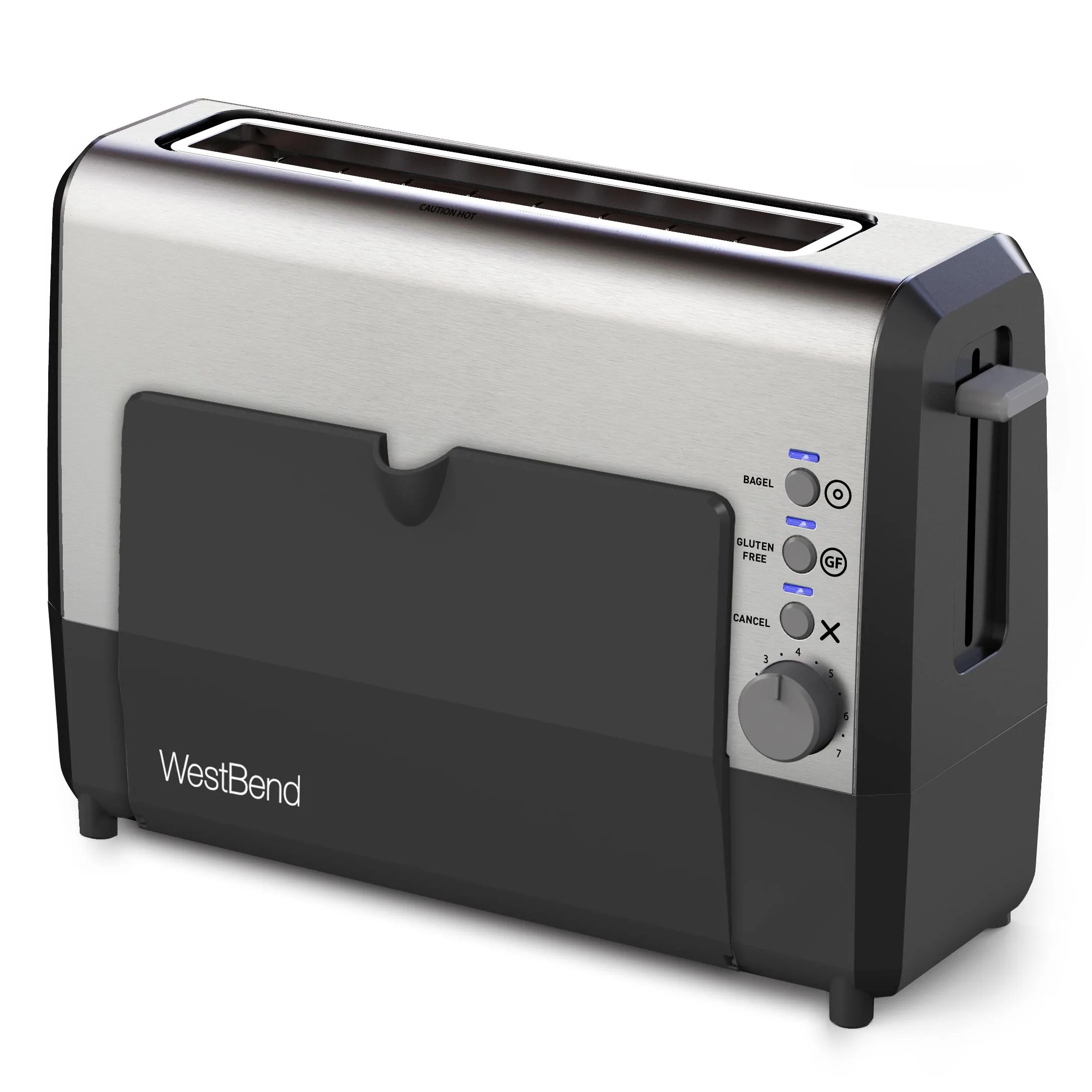 Legacy West Bend® - Quickserve Toaster - Silver