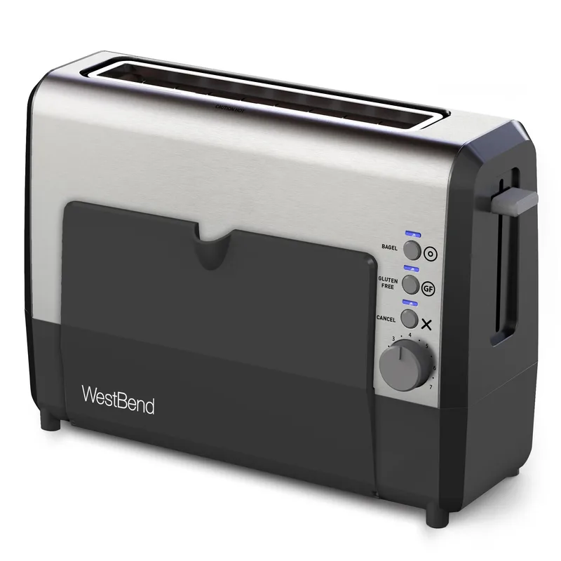 Legacy West Bend® - Quickserve Toaster - Silver