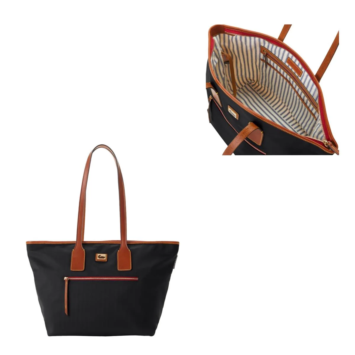 Dooney & Bourke Black Wayfarer Tote