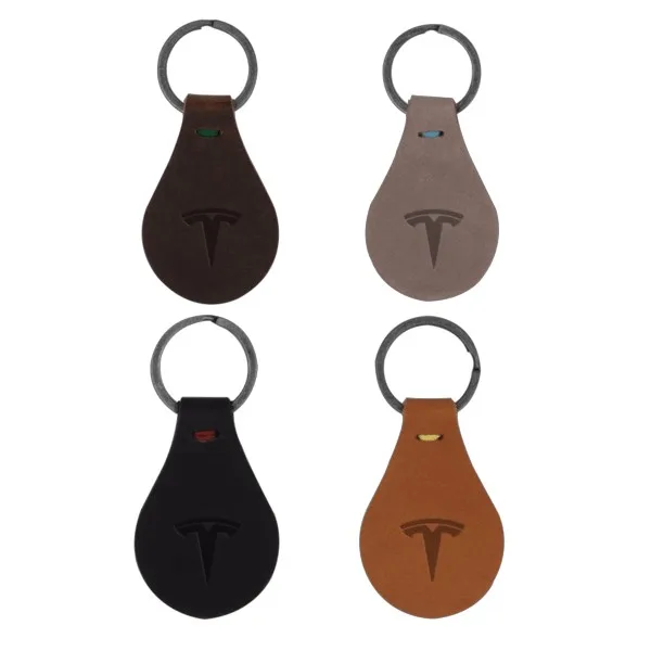 Pearl Leather Keychain