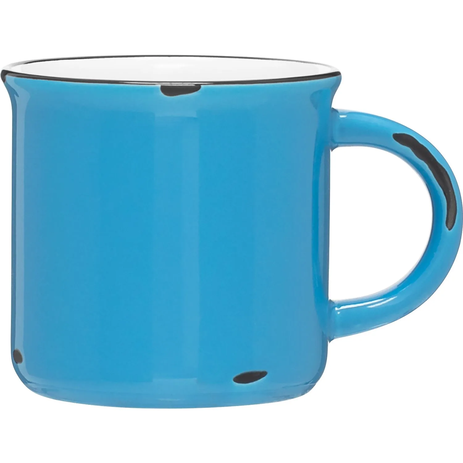 15 oz Ventura Ceramic Mug (Sky Blue/White) view 2